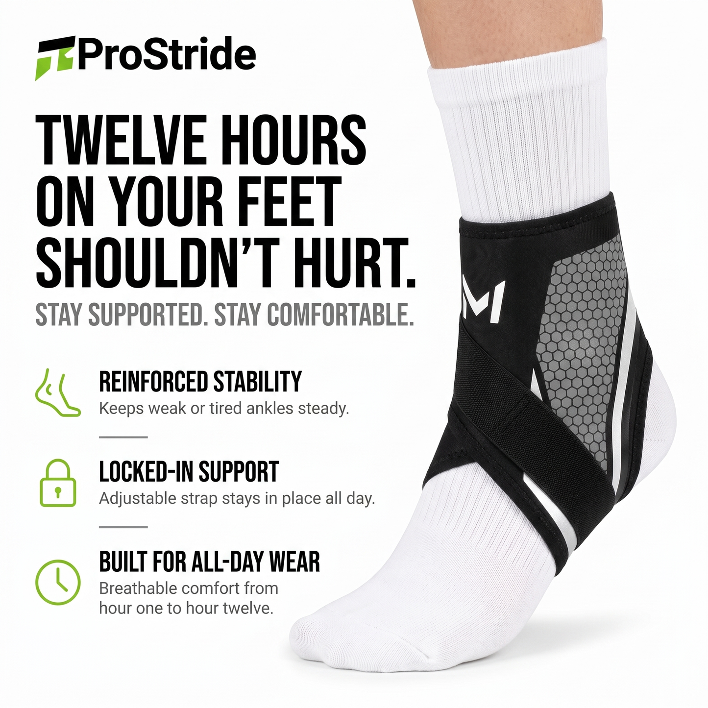 ProStride - Twelve hours on your feet shouldnt hurt